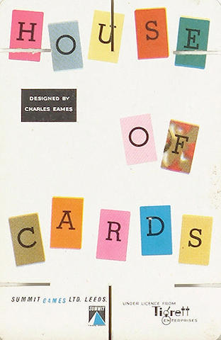 Charles and Ray Eames 'House of Cards',