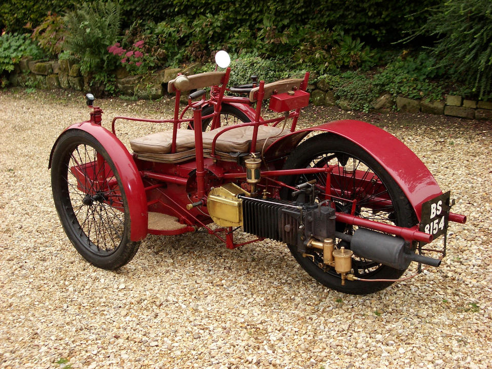 1898 L&#233;on Boll&#233;e 3hp Two Seater Voiturette  Chassis no. 903