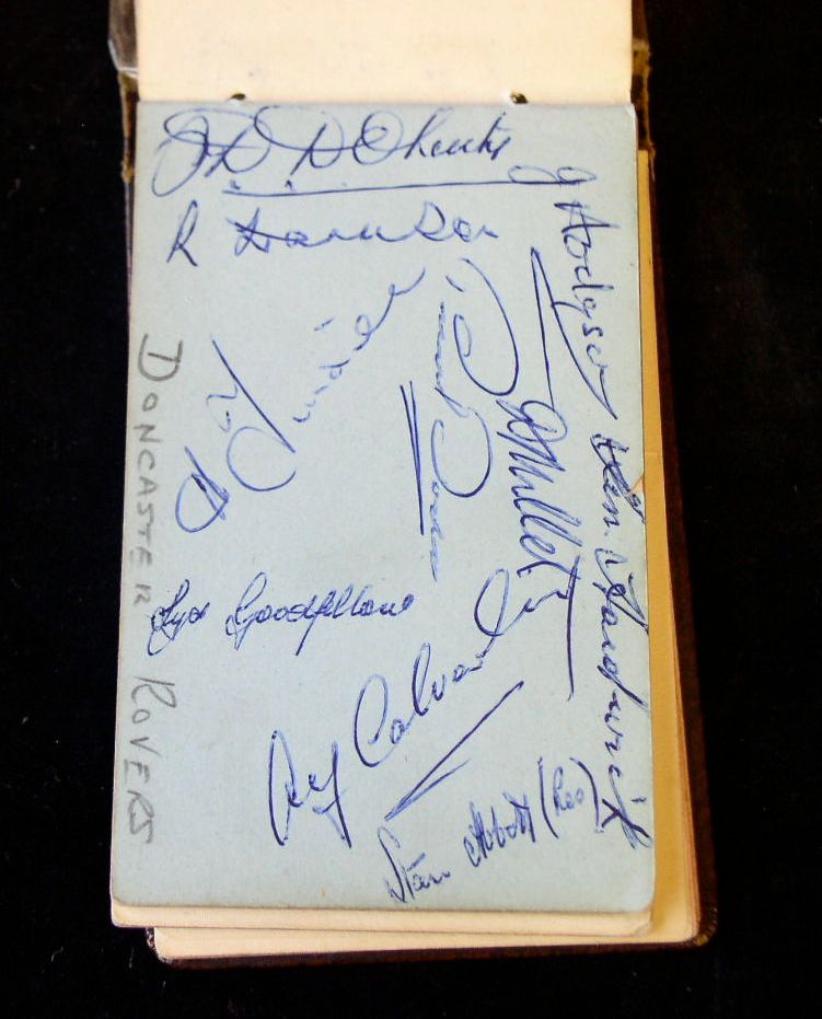 Signed Autograph Book,