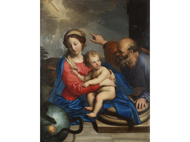 Pierre Mignard (Troyes 1612-1695 Paris) The Holy Family