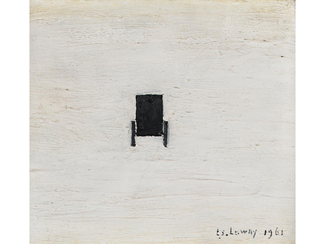 Laurence Stephen Lowry R.A. (1887-1976) A carriage 15.8 x 17.5 cm. (6 1/4 x 6 7/8 in.)