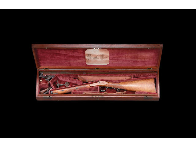 A Fine Cased 14-Bore Royal Percussion Sporting Gun