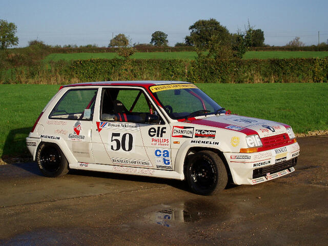 Bonhams The Property Of Mr Rowan Atkinson C 1984 Renault 5 Turbo Saloon