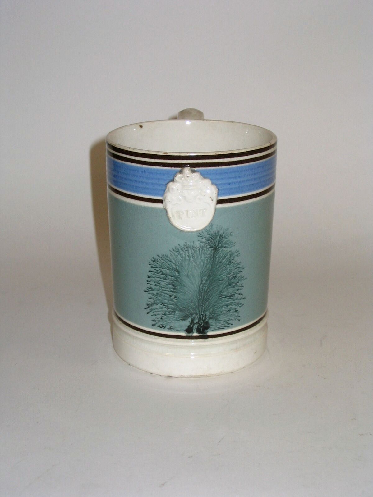 A Mocha Ware Pint mug