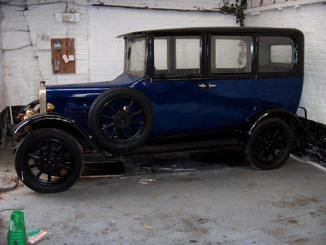 1927 Clyno 10.8hp Saloon  Chassis no. 22669 Engine no. 22669