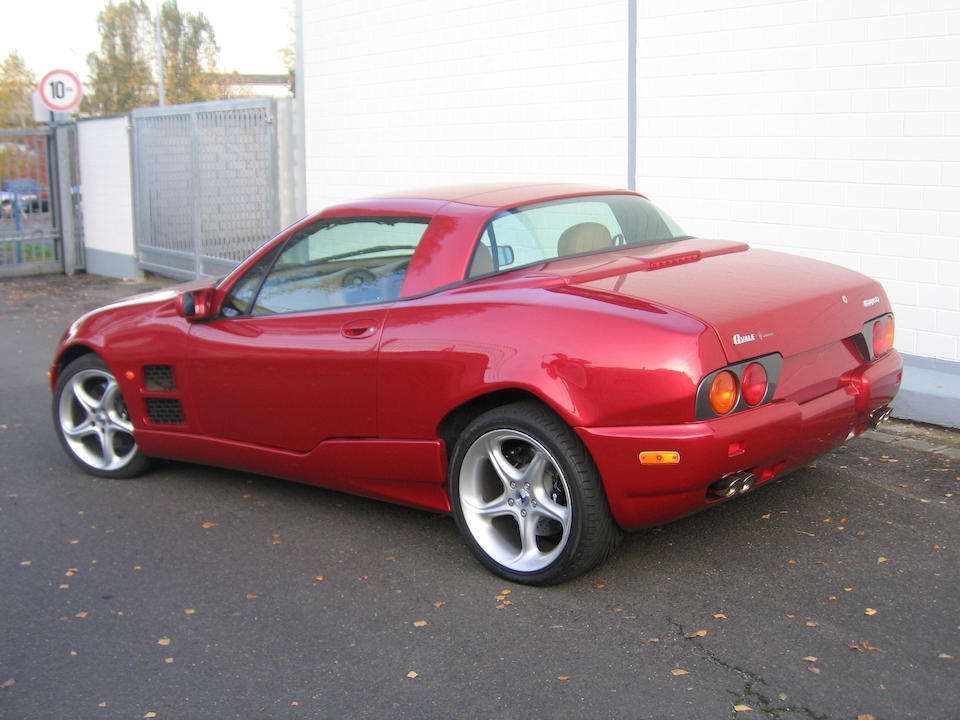 The sole right-hand drive prototype,2000 Qvale Mangusta Coup&#233; Targa Roadster  Chassis no. ZF498M00000010003