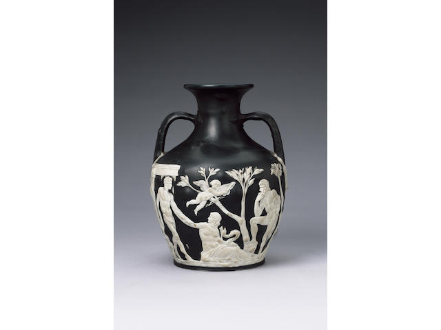 The Lord Dacre Copy: an important Wedgwood trial 'First Edition' Portland vase circa 1787-90