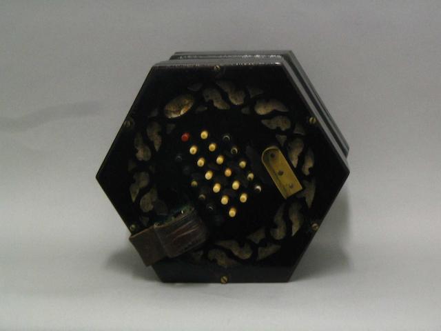 A good English Concertina by Lachenal and Co. London no.51268