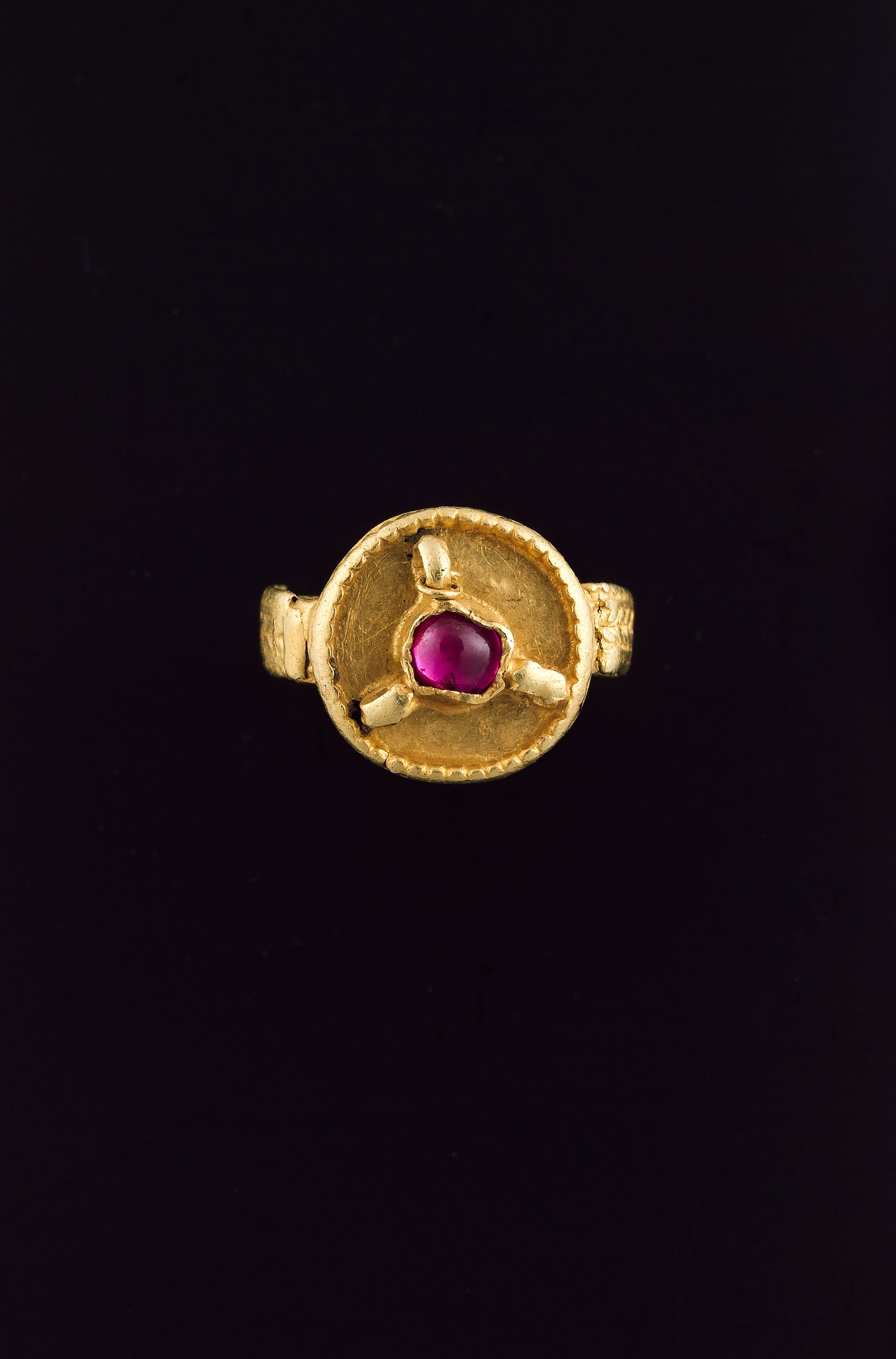 A Migration Period gold ring