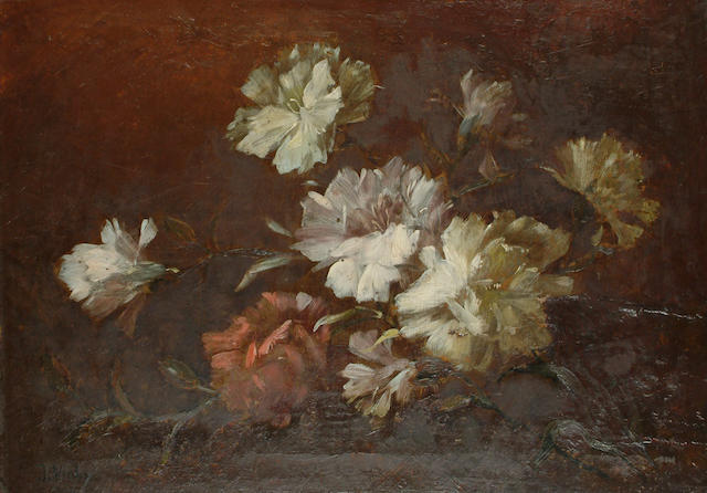 Continental School, Early 20th Century Still life of flowers, 40.5 x 55 1/2cm (16 x 21 7/8in)