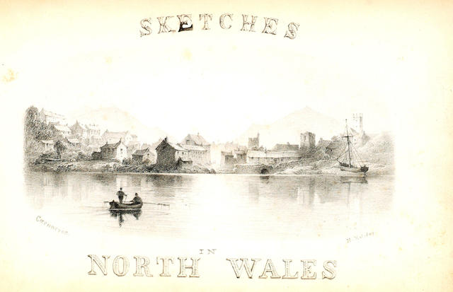 Henry Holiday (1839-1927) 'Sketch book of North Wales' 15 x 23cm