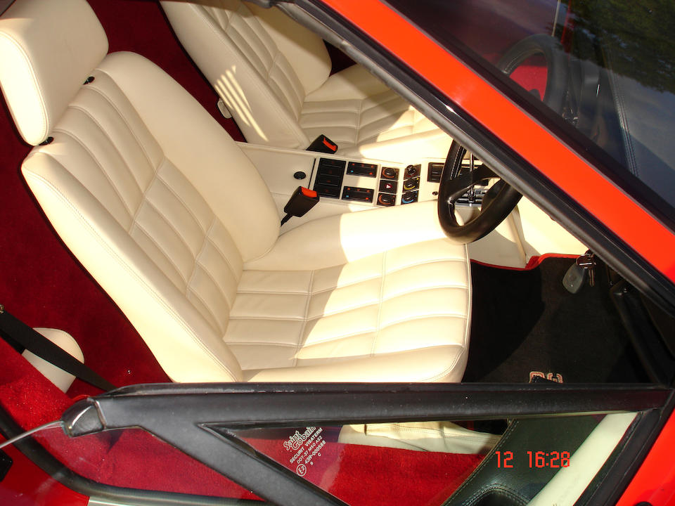 4,500 miles from new,1989 Ferrari 328GTS Targo Convertible Coupe  Chassis no. 81696 Engine no. 18127