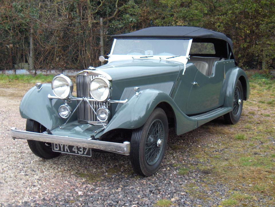 Property of a Deceased Estate,1937 Talbot BI 105 Speed Tourer  Chassis no. 4096 Engine no. 91