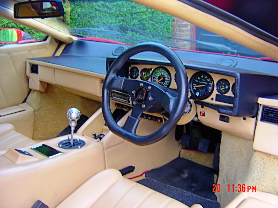 1988 Lamborghini Countach Anniversario 25th Coup&#233;  Chassis no. KLA12462 Engine no. KLA12462