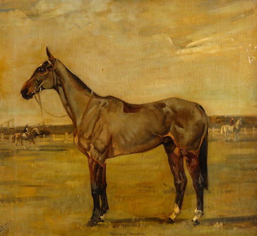 Anna Colmore (1889-1973) "Roman Hackle" 46 x 50cm (18 x 19&#190;in).