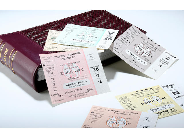 A complete set of 1966 tickets