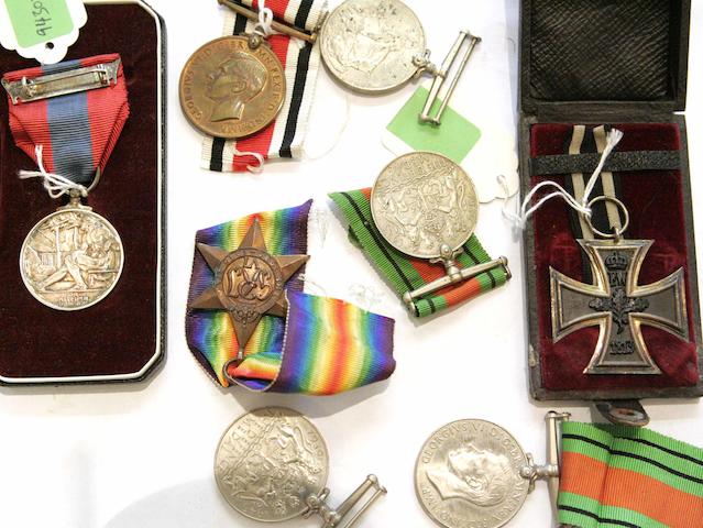 A small quantity of medals