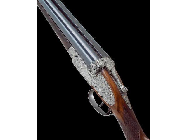 A fine 12-bore (3in) self-opening sidelock ejector pigeon gun by J. Purdey, no. 24421