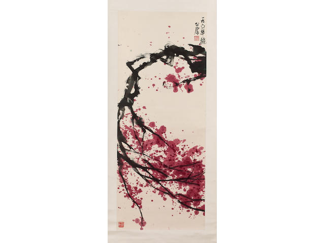 Fang Zhaolin (1914-2006) Flowering branch