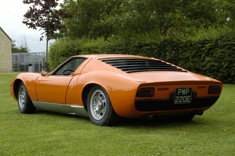 1966 Lamborghini Miura P400 Coupé Chassis no. 3300 Engine no. MZ782