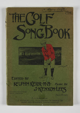 KERR, JOHN: The Golf Song Book