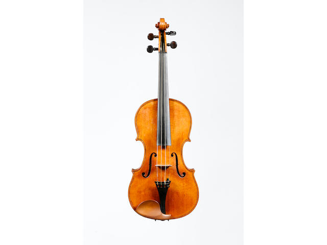 A Violin attributed to F.W Chanot circa 1895