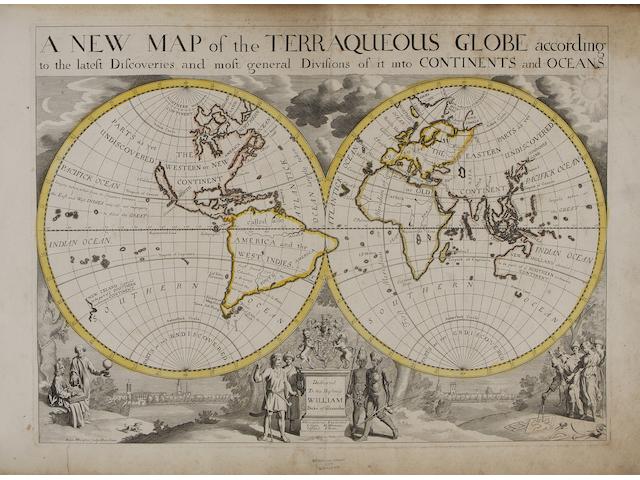WELLS (EDWARD) A New Sett of Maps both of Antient and Present Geography... together with a Geographical Treatise particularly adapted to the Use and Design of these Maps
