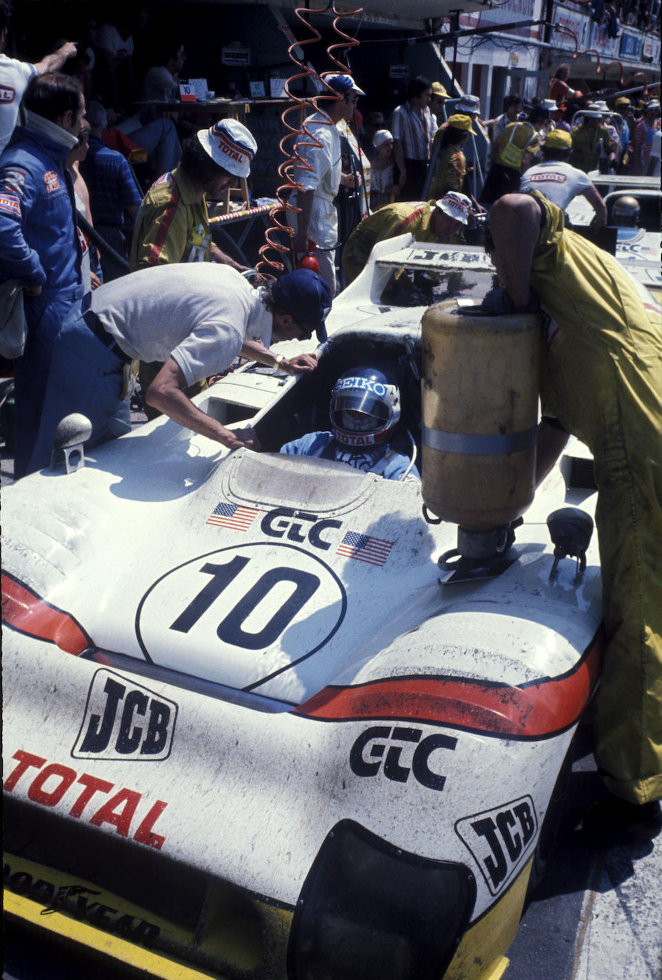 The Ex-Vern Schuppan/Jean-Pierre Jaussaud, Jean-Louis Lafosse/Francois Migault &#150; Le Mans 3rd place 1975 &#150; 2nd place 1976,1974-75 Gulf Mirage-Cosworth GR8 Endurance Racing Sports-Prototype  Chassis no. 802 Engine no. DFV 941