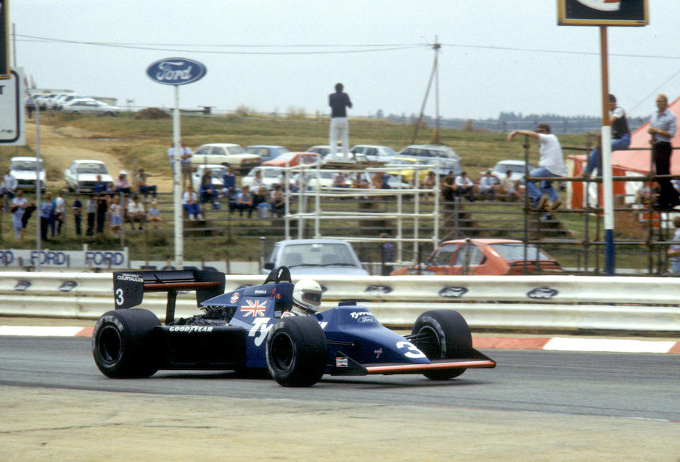 The Ex-Martin Brundle/Michele Alboreto/Stefan Bellof,1983-84 Tyrrell-Cosworth 012 Formula 1 Racing Single-Seater  Chassis no. 012/1