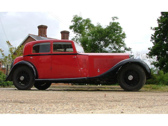 1932 Rolls-Royce 40/50hp Phantom II Continental Sports Saloon  Chassis no. 90MS Engine no. BK45