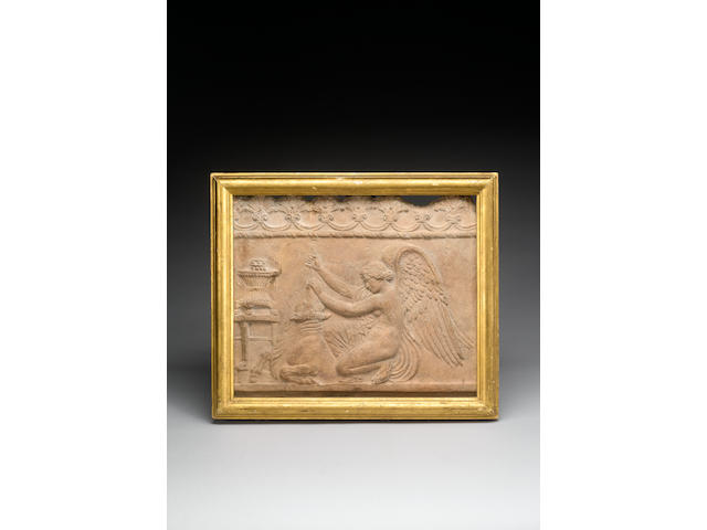 A Roman terracotta "Campana" relief