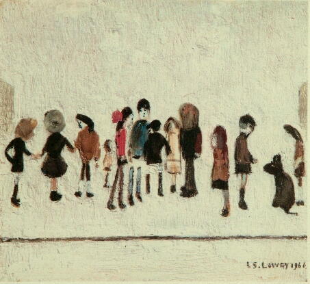 Laurence Stephen Lowry (1887-1976) 'Group of Children'