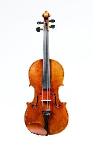 A  fine French Violin by Hippolyte Silvestre, Lyons, 1847 branded and inscribed by the maker interna