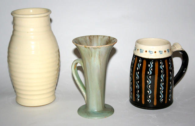 A Salopian Pottery vase