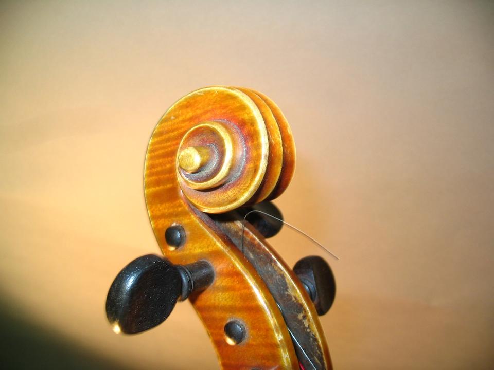 A good Violin by Jules Camille Boulangeot, Brussels, 1924.