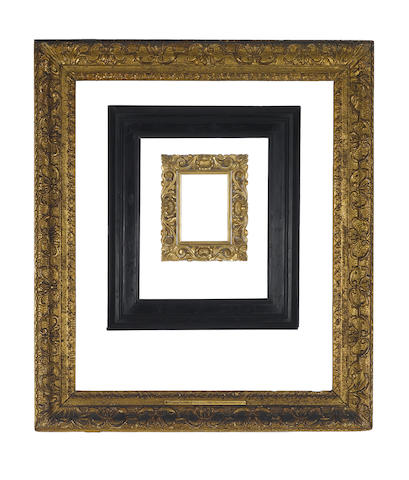 An English 18th Century carved and gilded frame