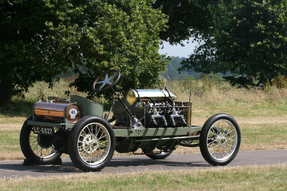 The World Land Speed Record Breaking,1905 200-hp Darracq Sprint Two-Seater