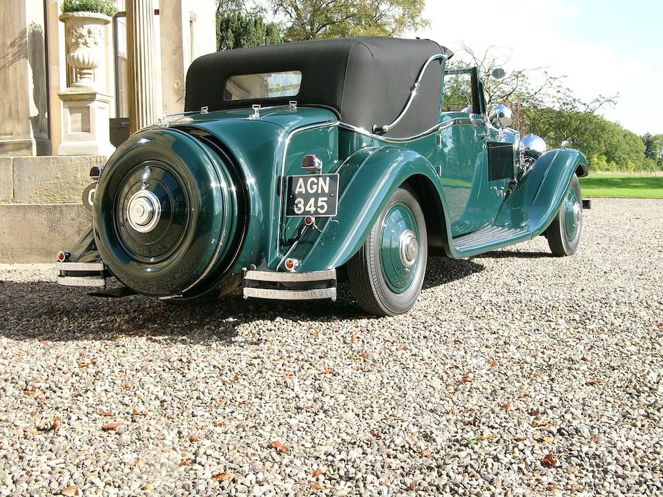 1933 Rolls-Royce 40/50hp Phantom II Continental Sedanca Coupe  Chassis no. 69MW Engine no. XO75