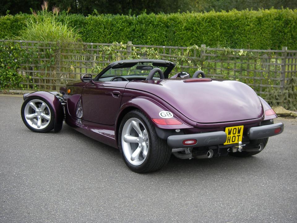 1998 Plymouth Prowler Roadster  Chassis no. 1P3EW65G9XV500108