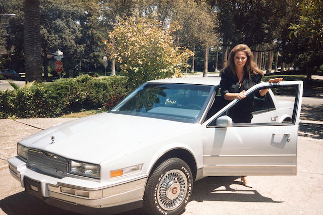 The ex-Jackie Collins,1986 Cadillac Seville Elegante Sedan  Chassis no. 1G6KS6981GU810791
