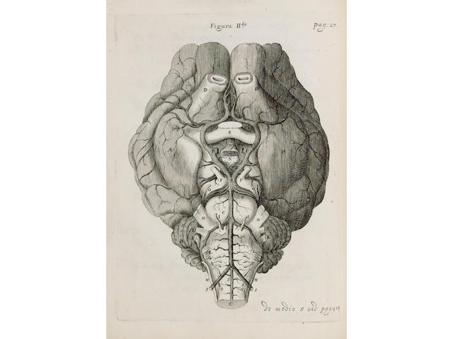 WILLIS (THOMAS) Cerebri anatome: cui accessit nervorum descriptio et usus