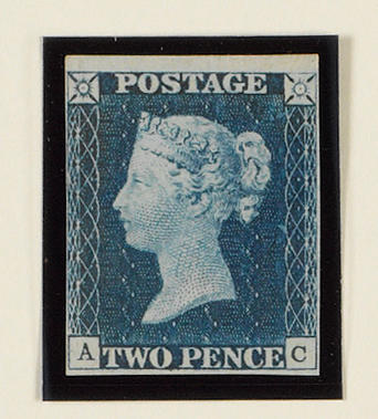 1840 2d. Plate I: AC, just clear to large margins, in an attractive deep shade, fresh unused with virtually full o.g.