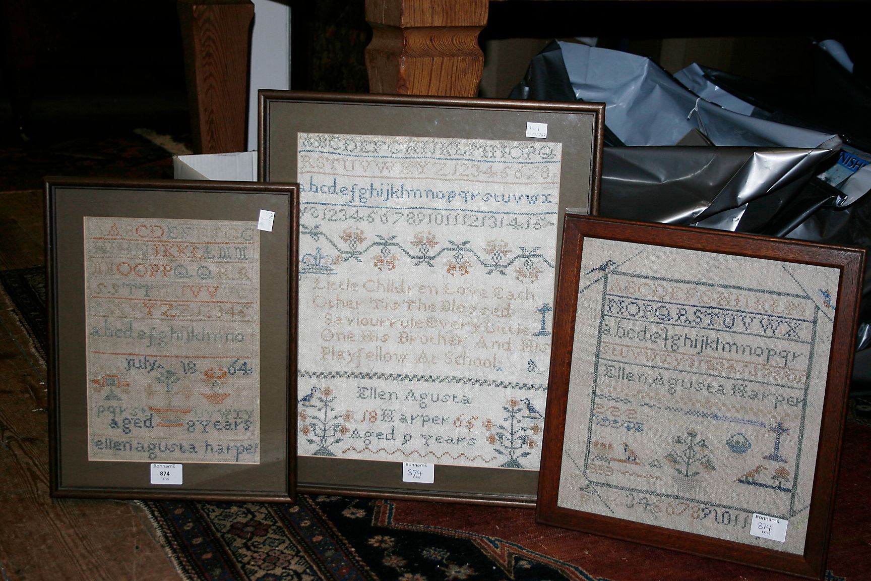 A Victorian sampler,