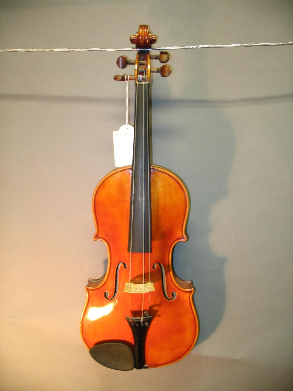 A good French Viola by Emile Francais, Paris, no.,82 annee 1948