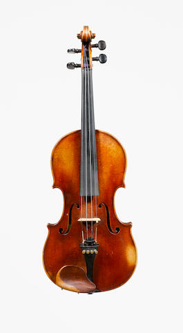 A fine French Violin by H.C.Silvestre, Lyon, 1873