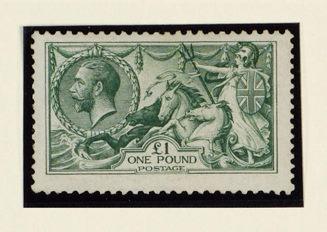 1913 Waterlow: 2/6 (2) to &#163;1 set mint, one 2/6 with a few lightly toned perfs. otherwise mainly fine.