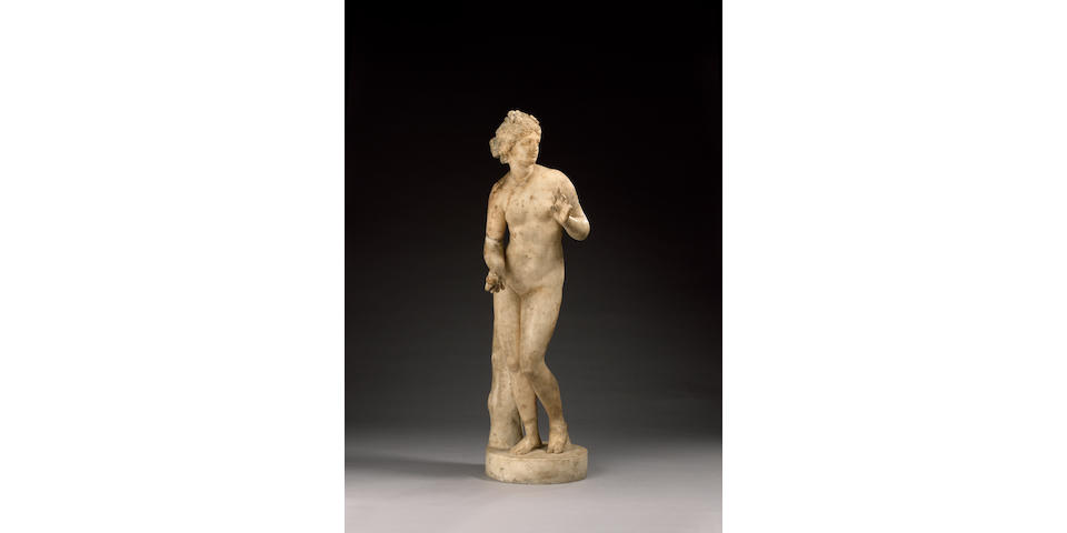 A Roman marble figure of Aphrodite