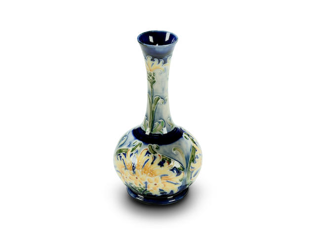 A Moorcroft Florian Ware vase, circa 1900-1905