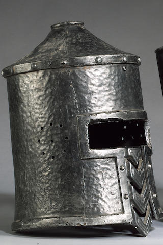 Monty Python and the Holy Grail, 1975 A fibreglass Knights Great Helm,
