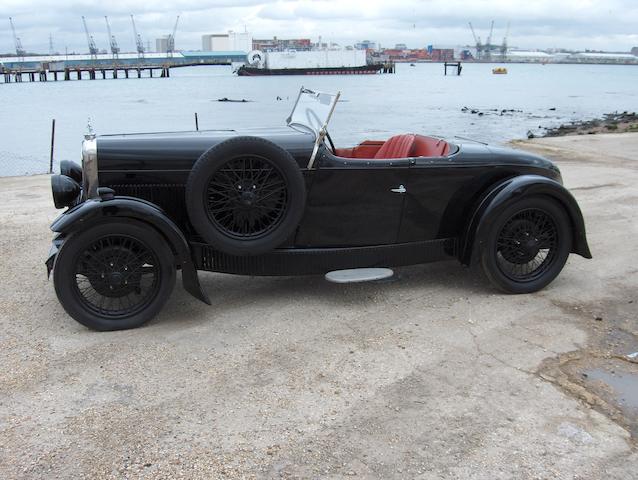 1932 Alvis 12/60hp &#145;Beetleback&#146; Tourer  Chassis no. to be advised